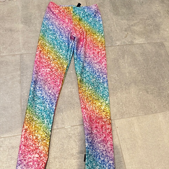 Pixie lane Other - Girls Rainbow ombre pixie lane leggings size 6